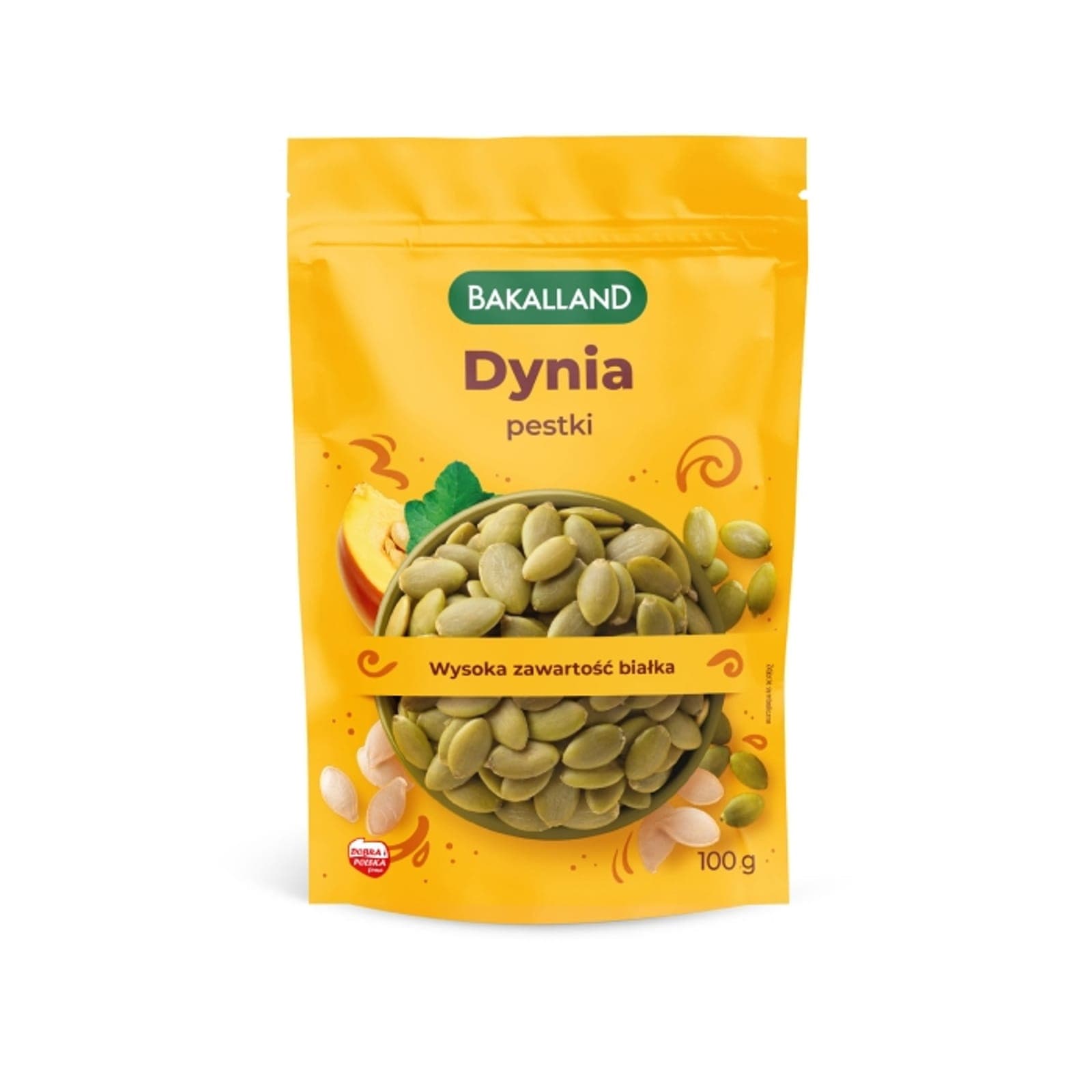 Zdrowa Żywność Bakalland Pestki Dyni 100g