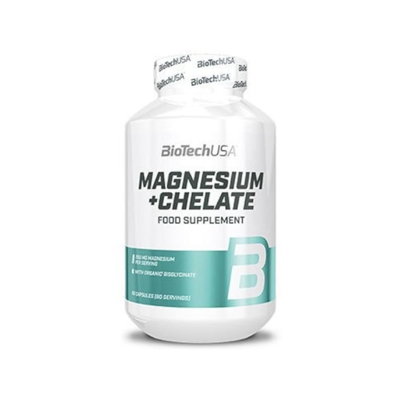 Minerały Magnez BioTechUSA Magnesium + Chelate 60kaps