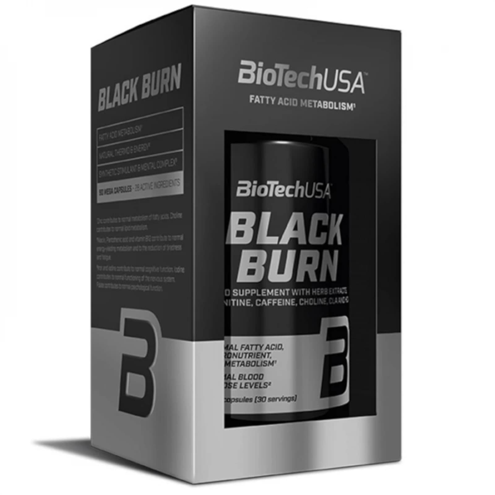 Odchudzanie Spalacz Tłuszczu BioTechUSA Black Burn 90kaps