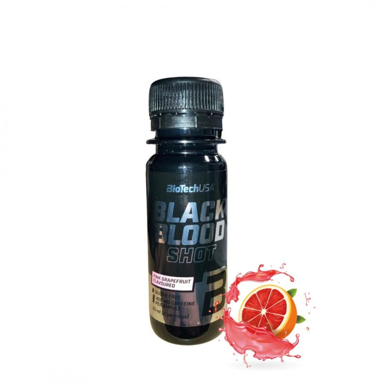 Shot Przedtreningowy Pompujący BioTechUSA Black Blood Shot 60ml Różowo-Grejpfrutowy