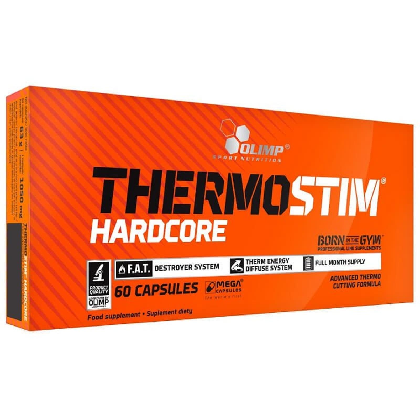 Odchudzanie Spalacz Tłuszczu Olimp ThermoStim Hardcore 60kaps