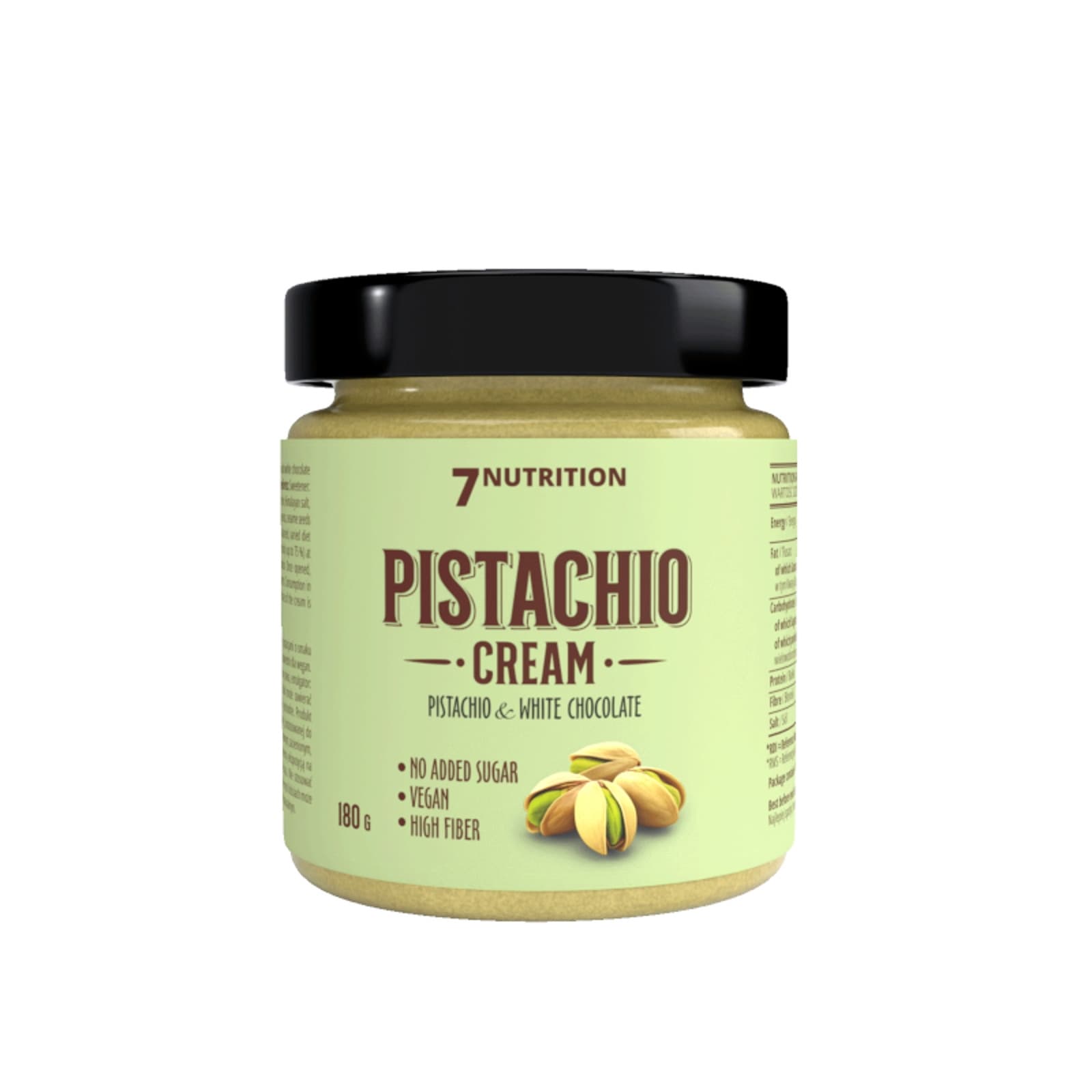 Zdrowa Żywność Krem 7Nutrition Pistachio Cream White Choco 180g
