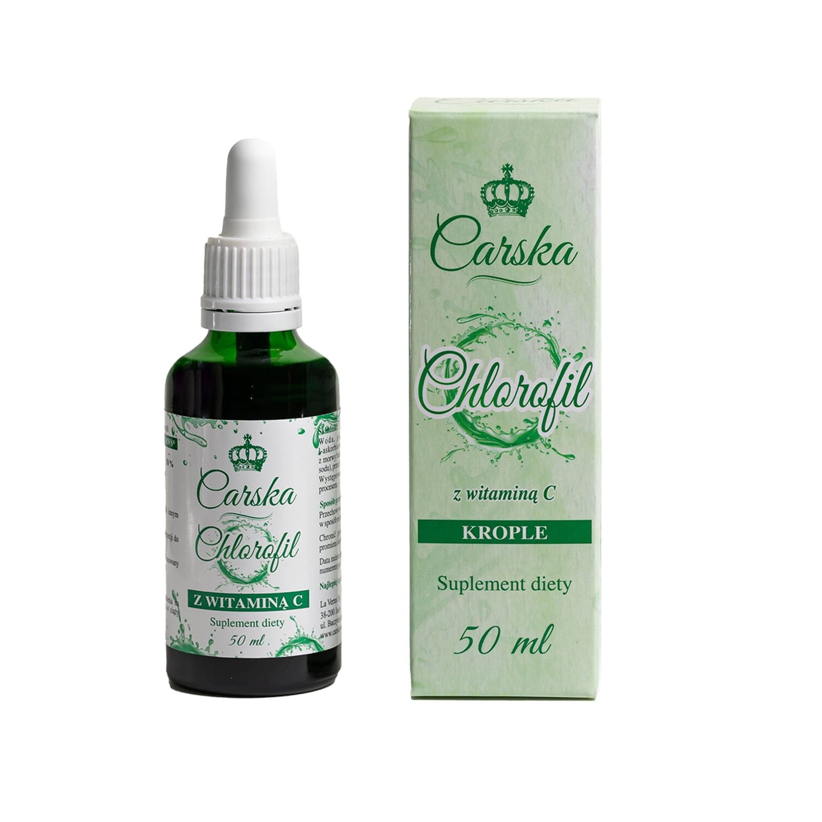 Detoks i Antyoksydanty Carska Chlorofil 50ml