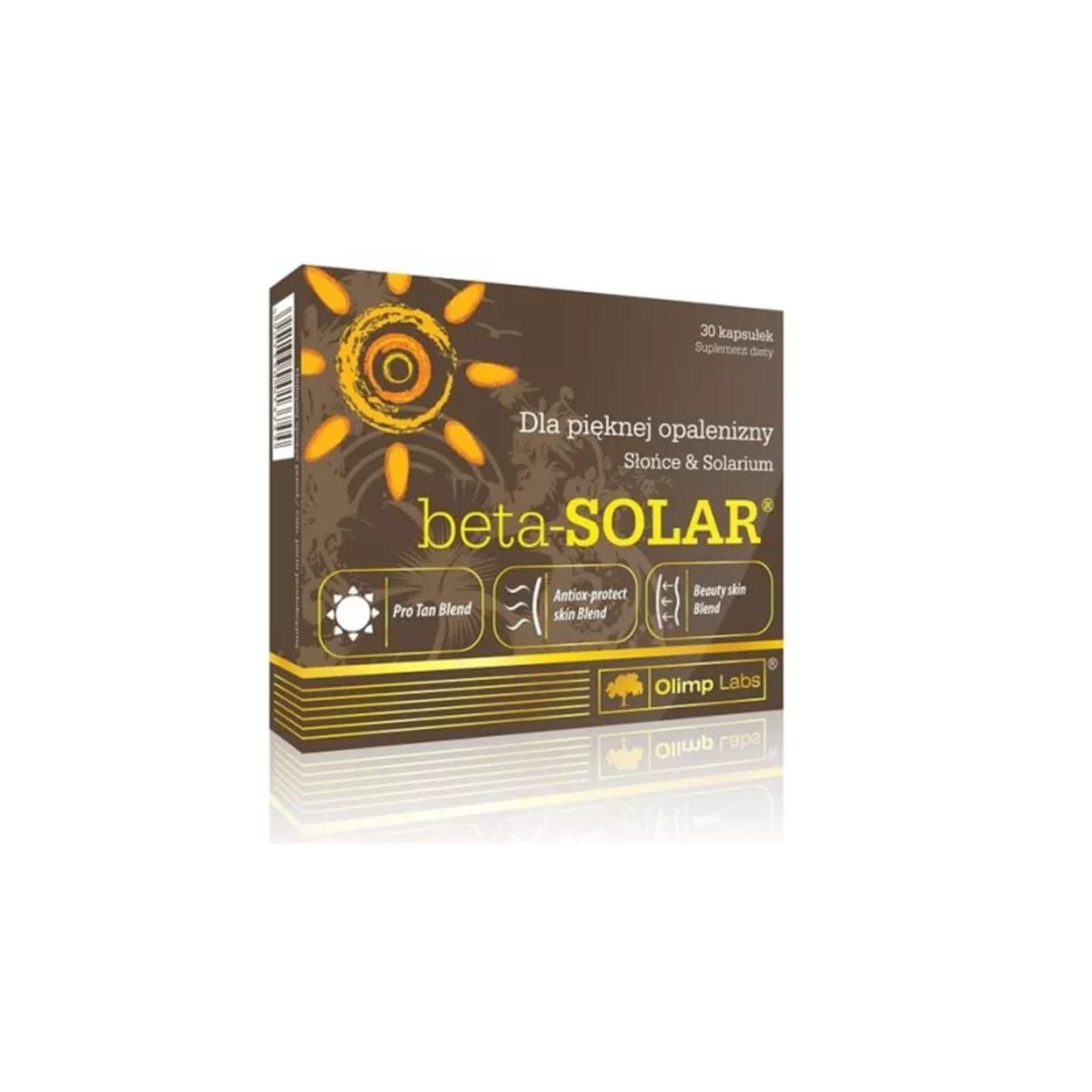 Wsparcie Włosów, Skóry, Paznokci Kompleks Olimp Beta Solar 30kaps