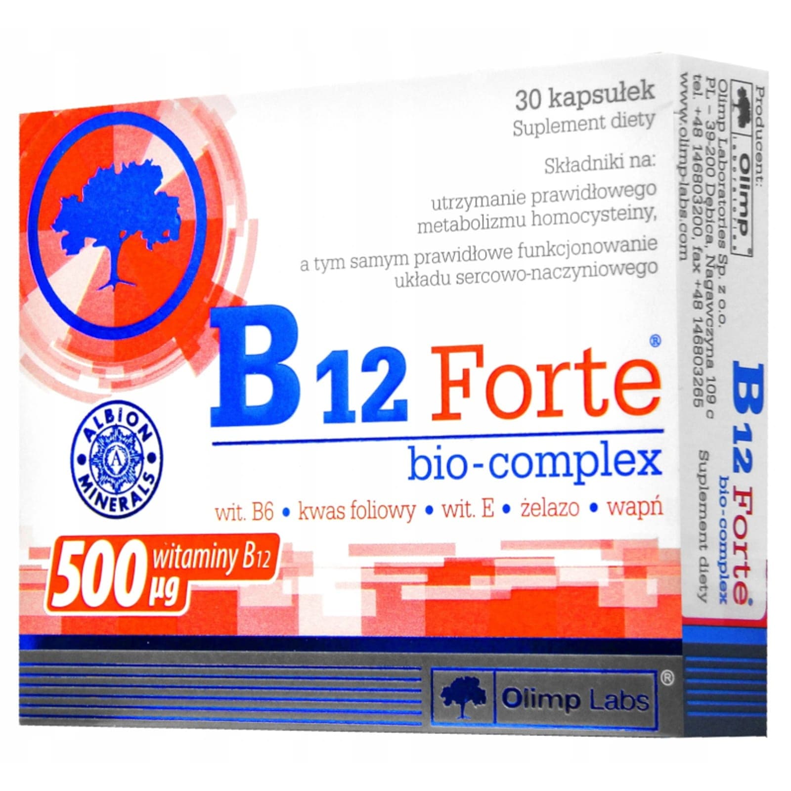 Witaminy B Olimp B12 Forte 30kaps