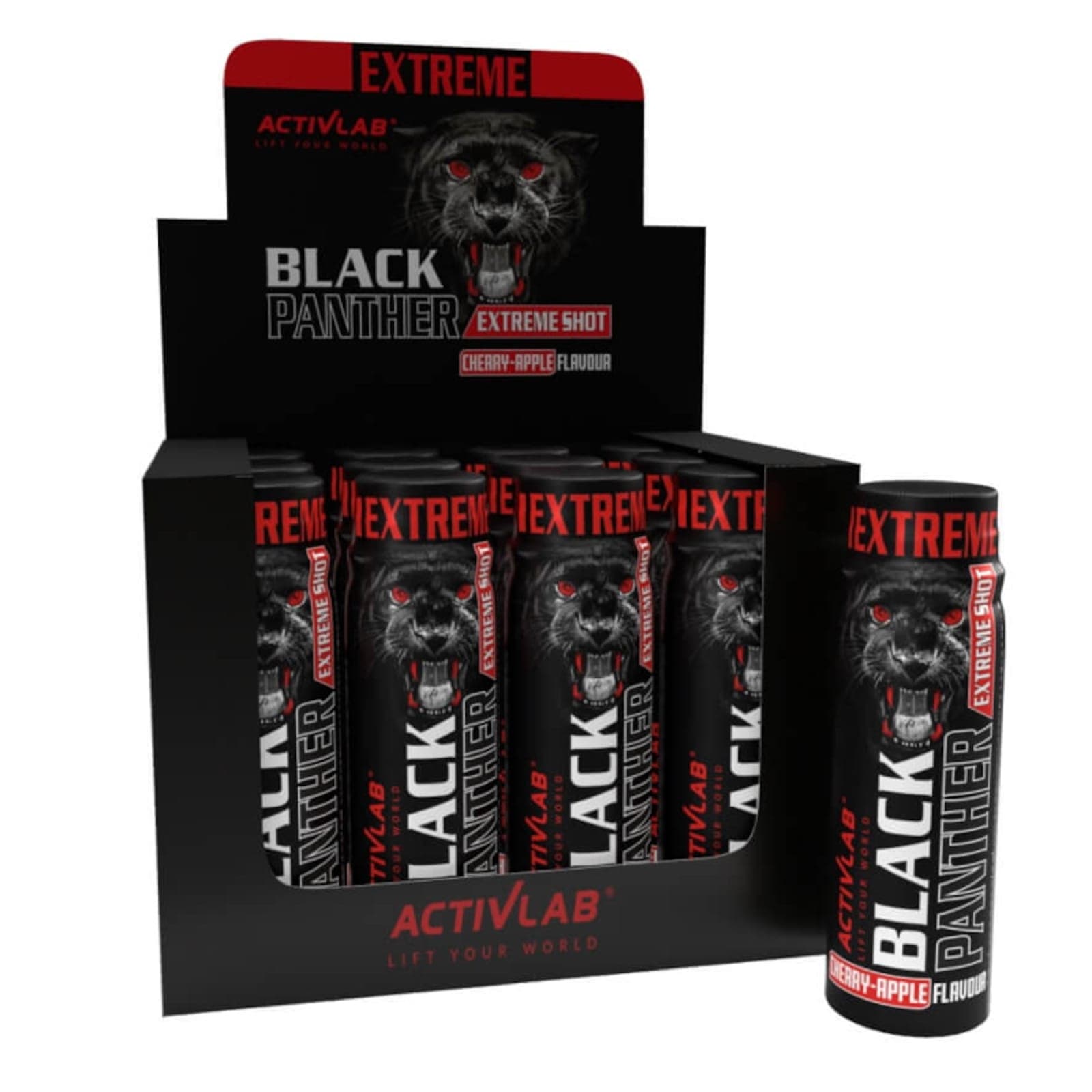 Zestaw Przedtreningowy Activlab Black Panther Shot 80mlx12