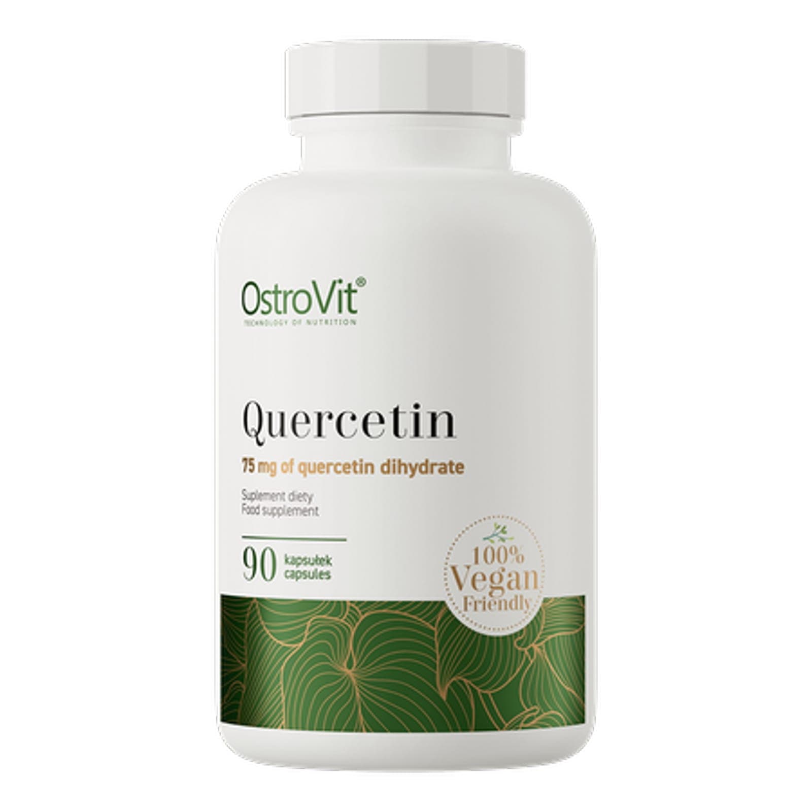 Wsparcie Odporności Kwercetyna Ostrovit Quercetin Vege 90kaps