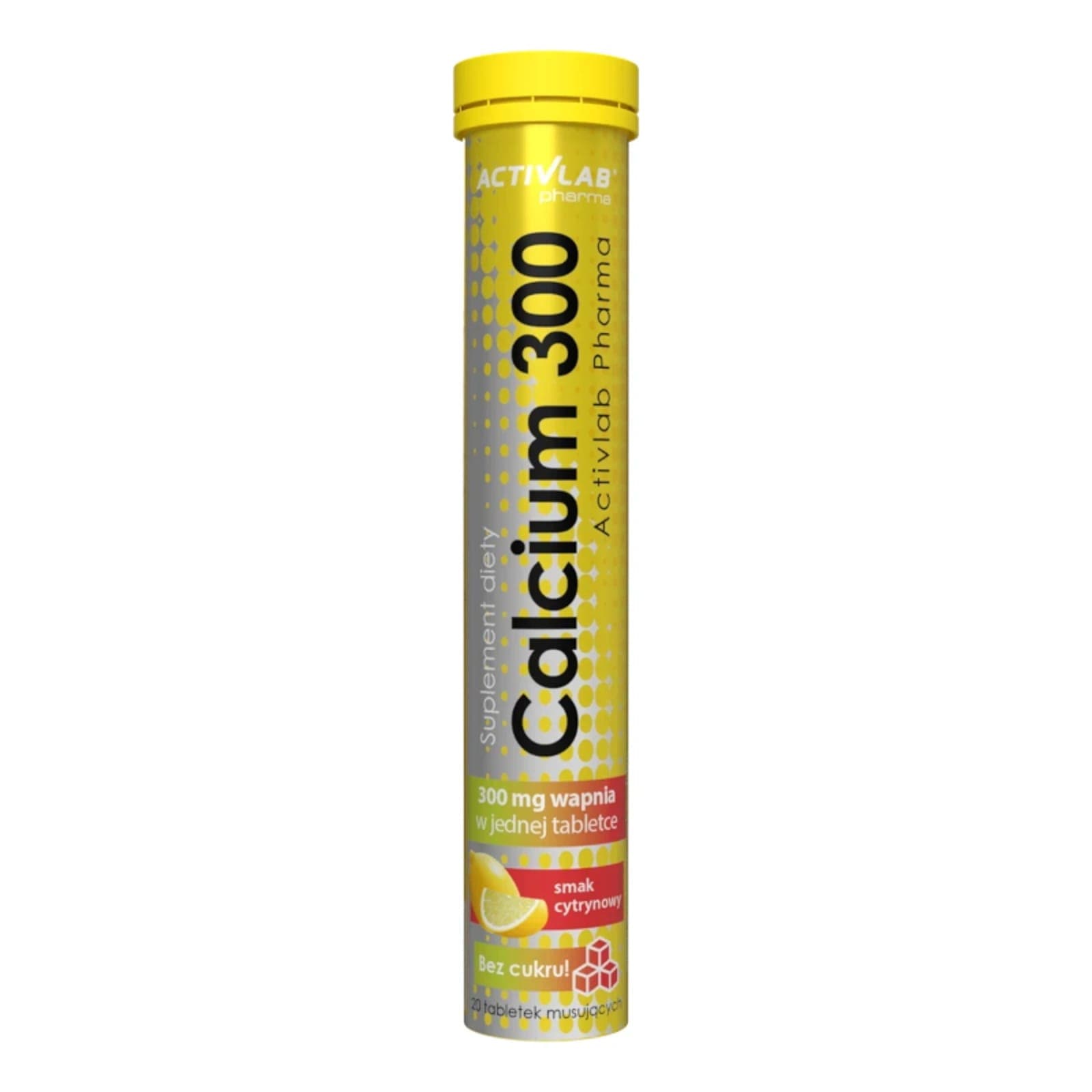 Minerały Wapń Activlab Calcium 300 20tab
