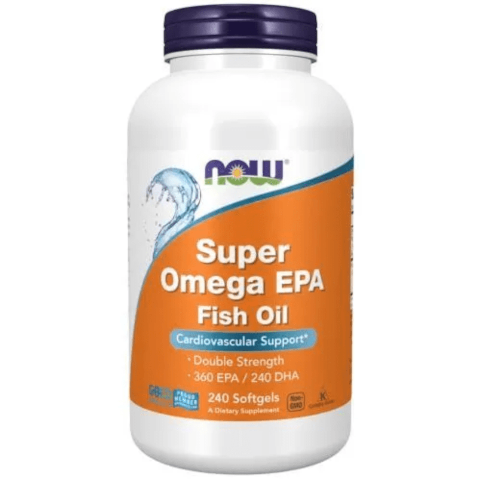 Kwasy Tłuszczowe Now Foods Super Omega EPA Molecularly Distilled 240softgels