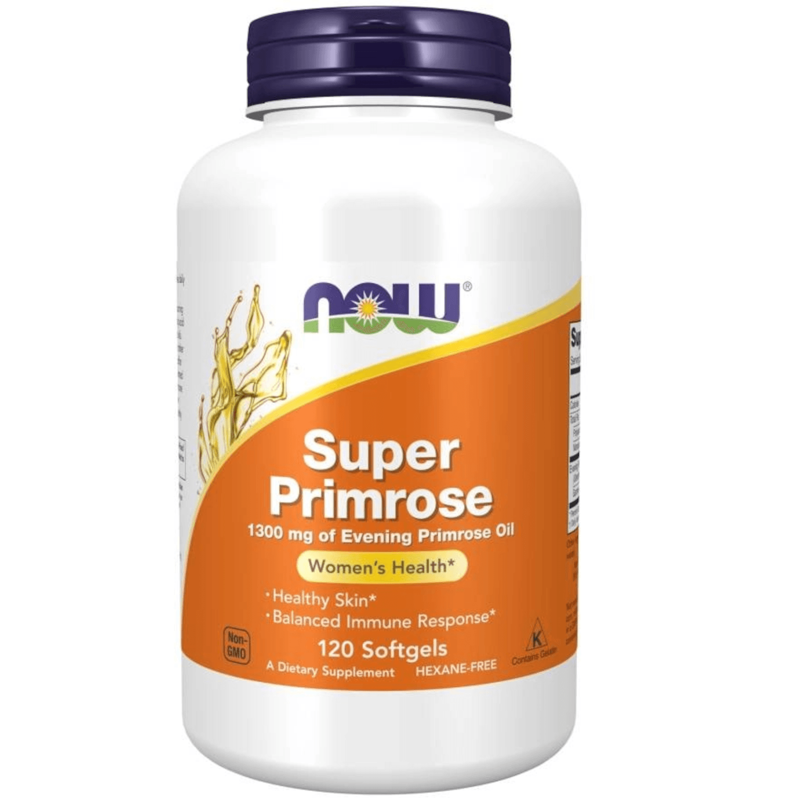Kwasy Tłuszczowe Olej z Wiesiołka Now Foods Super Primrose 1300mg 120softgels