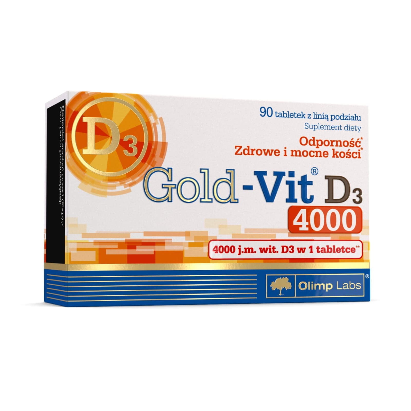 Witaminy Olimp Nutrition Gold-Vit D3 4000 90Tab