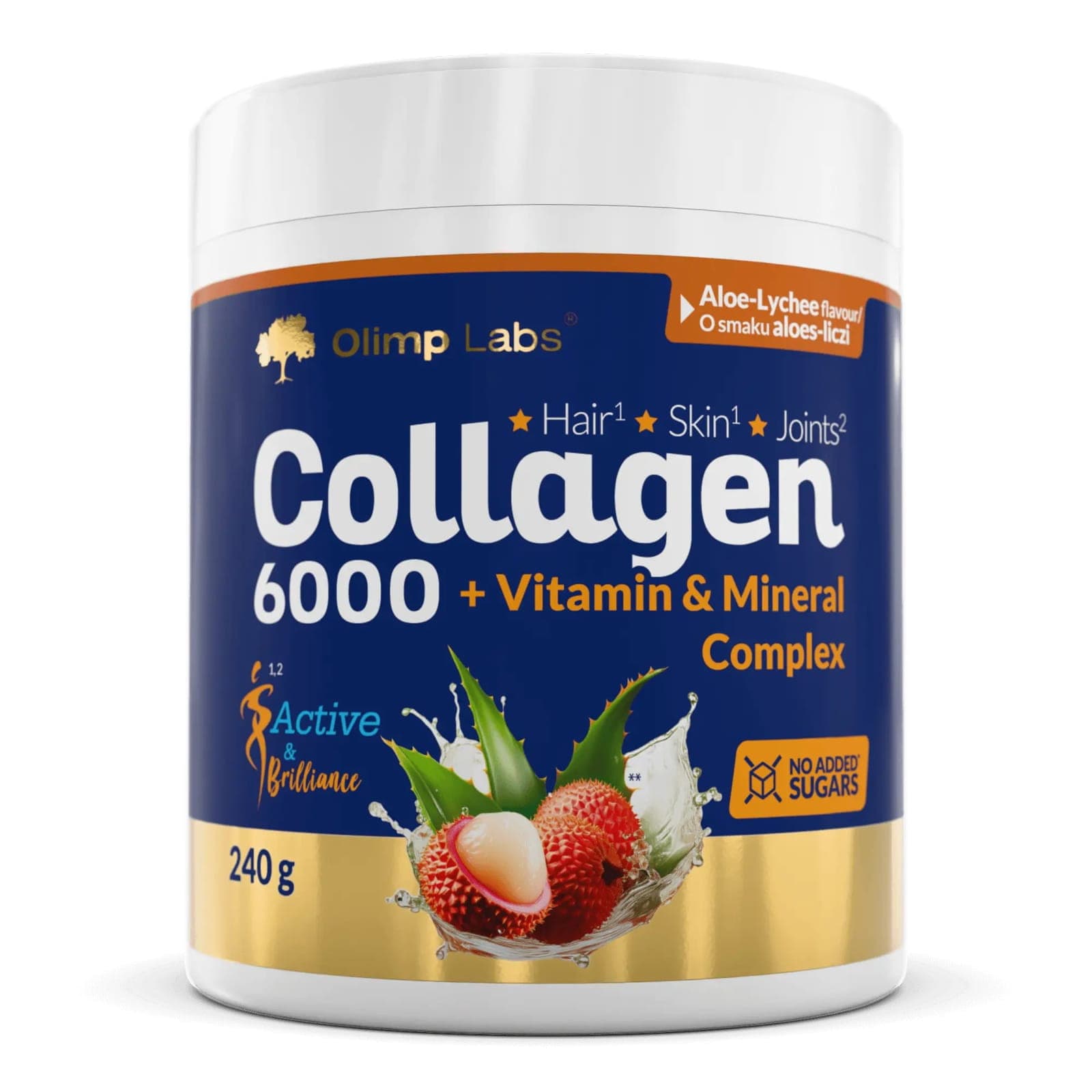Kolagen Olimp Collagen 6000 Active&Brillance 240g