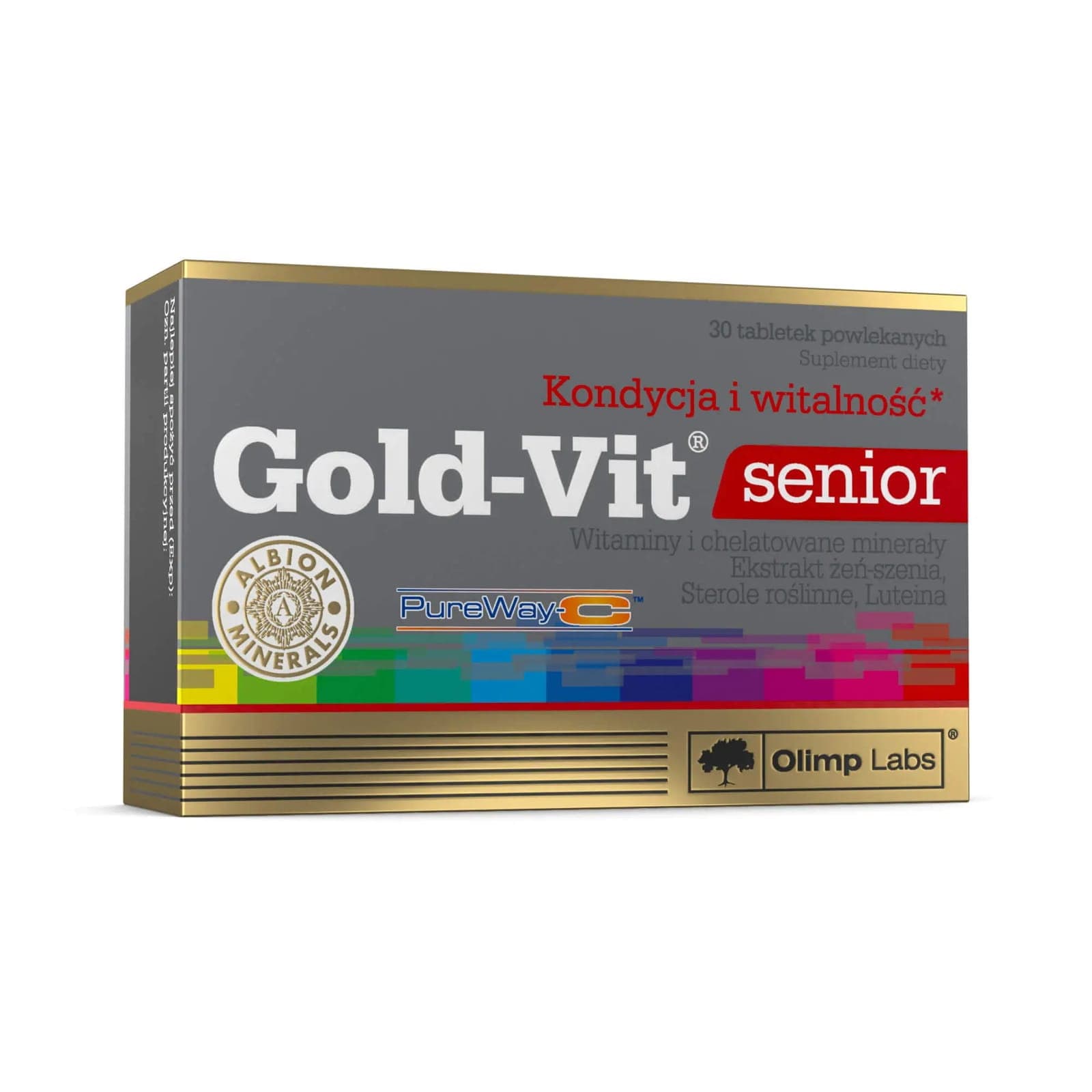 Witaminy i Minerały Dla Seniorów Olimp Gold Vit Senior 30tab