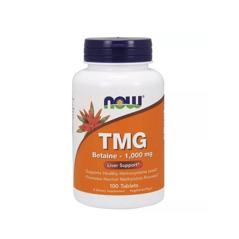 Wsparcie Wątroby Betaina Now Foods TMG 1000mg 100tab