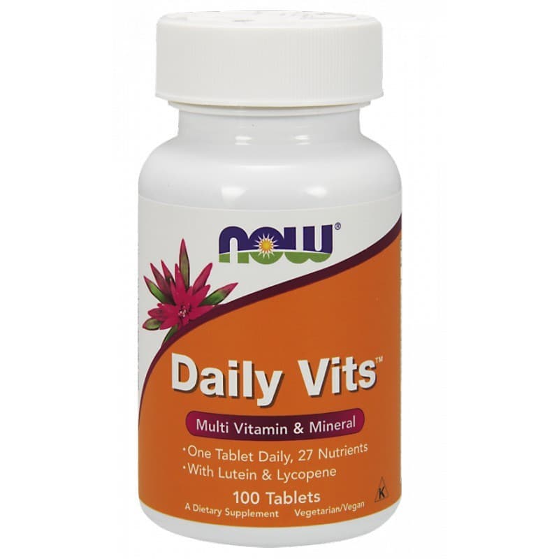 Witaminy i Minerały Kompleks Now Foods Daily Vits 100tab