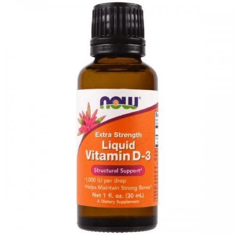 Witaminy D Now Foods Vitamin-D liquid 1000IU 30ml