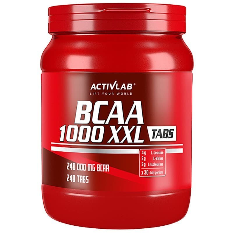Aminokwasy BCAA Activlab BCAA 1000 XXL 240tab