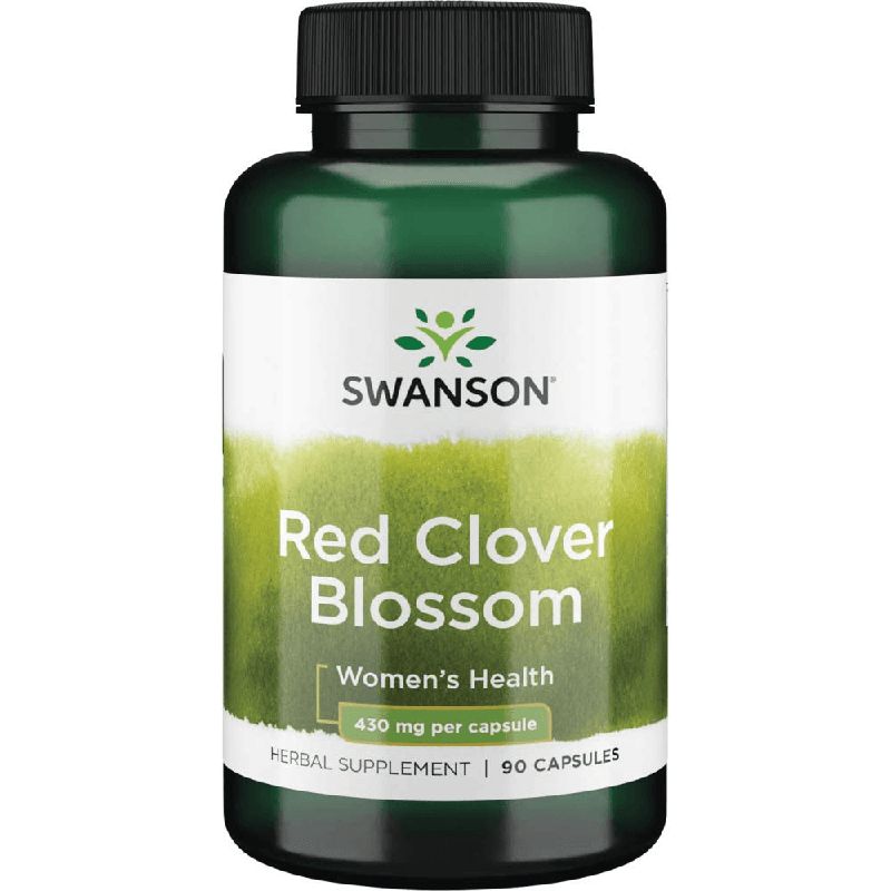 Kobieca Kondycja Czerwona Koniczyna Swanson Red Clover Blossom 430mg 90kaps
